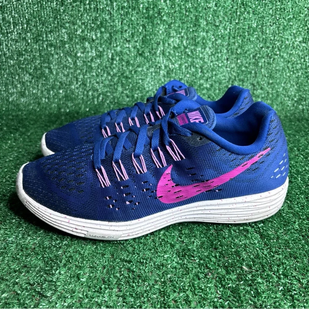 Nike Lunartempo Women's Size 10 Running Shoes Training Sneakers 705462-405 - Picture 3 of 12